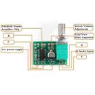 PAM8403 Mini 5V Digital Amplifier Board USB Power Supply Good Sound Effect, Specification: With Potentiometer - 2