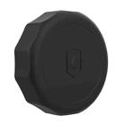 For Airtag Sticky Full Cover Life Waterproof Silicone Protective Case(Black) - 1