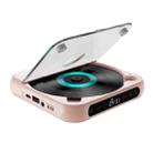 Kecag KC-918 Bluetooth CD Player Rechargeable Touchscreen Headphone Small Music Walkman(Pink) - 1