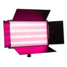 280+52 LEDs RGB Adjustable Live Shooting Fill Light Phone SLR Photography Lamp, EU Plug, Spec: 10 inch - 1