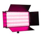 480+76 LEDs RGB Adjustable Live Shooting Fill Light Phone SLR Photography Lamp, EU Plug, Spec: 12 inch - 1