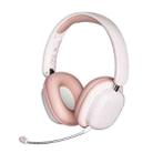 SOYTO SY-T1 Wireless Headset Bluetooth Gaming Headset With Plug Play Microphone(Pink) - 1