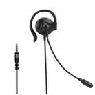 SOYTO SY227 Single-side Operator Ear Hook Headset Corded Computer Headset, Interfaces: 3.5mm - 1