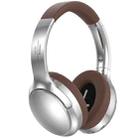 SOYTO VJE901 Retro Bluetooth Headset Metal Headband Wireless Sports Headset(Silver Brown) - 1