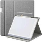 For ReMarkable 2 10.3 Inch 2020 Paper Tablet Case Multi-Viewing Adjustable Folding Book Folio Cover(Grey) - 1