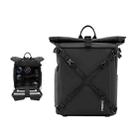 Cwatcun D113 Shoulder Leisure Camera Bag Waterproof High Capacity Outdoor Travel Photography Bag, Color: Large Black - 1