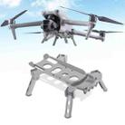 For DJI Air 3 Heightened Landing Gear Body Protection Fall and Crash Proof Folding Extension Kickstand(Gray) - 3