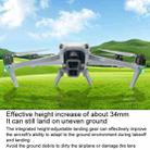 For DJI Air 3 Heightened Landing Gear Body Protection Fall and Crash Proof Folding Extension Kickstand(Gray) - 6