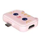 3 In 1 Type-C Docking Station USB Hub For iPad / Phone Docking Station, Port: 3H HDMI+PD+USB3.0 Pink - 1