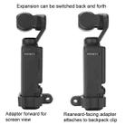 For DJI OSMO Pocket 3 Expansion Bracket Adapter Gimbal Camera Mounting Bracket Accessories, Style: Expand Bracket+Backpack Clip - 7