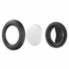 2pcs For AirTag Spring Clip Anti-lost Device Anti-fall Protective Cover, Color: Black - 8