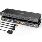 Displayport 1.4/8K KVM Switch Support KVM Mode and USB Mode with Voice Control - 1