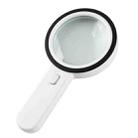125mm 13 Lights 30X Magnifier With Violet Light Students Elderly Reading Maintenance Magnifying Glass - 1