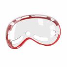 For Apple Vision Pro Protective Case VR Headset Device Accessories, Color: Red PC+TPU - 1