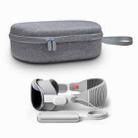 JYS-APP001 For Apple Vision Pro Headset Storage Bag VR Glasses Anti-Scrape Portable Bag, Color: Gray Linen - 2