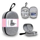 JYS-APP001 For Apple Vision Pro Headset Storage Bag VR Glasses Anti-Scrape Portable Bag, Color: Gray Felt - 1