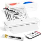 Phomemo M834 Wireless Bluetooth Thermal Printer Support Multi-Size Thermal Paper - 1