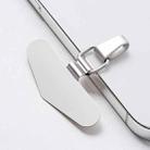 Cell Phone Lanyard Fixing Clip Metal Stainless Steel Patch(Silver) - 1