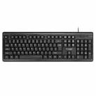 T-WOLF 104-keys USB Computer Office Home Wired Keyboard(T15) - 1
