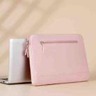 15-15.6 Inch Thin And Light Laptop Sleeve Case Notebook Briefcase Bag(Pink) - 1