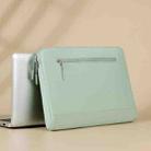 15-15.6 Inch Thin And Light Laptop Sleeve Case Notebook Briefcase Bag(Green) - 1