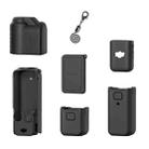 For DJI Osmo Pocket 3 AMagisn Silicone Protection Case Movement Camera Accessories, Style: 7 In 1 Black - 1