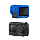 For DJI Osmo Action 4 / 3 aMagisn Silicone Protection Case Camera Protection Accessories(Blue) - 6