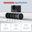 For DJI Osmo Action 4 AMagisn Waterproof Filter Sports Camera Accessories, Style: ND8+ND16+ND32+CPL - 12