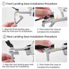 For DJI Mini 4 Pro Drone BRDRC Landing Gear Increased Height Leg(Gray) - 10