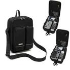 For DJI Mini 4 Pro BKANO Storage Bag Shoulder Bag Messenger Bag Suitcase(Black) - 1