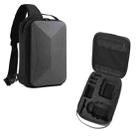 For DJI Mini 4 Pro Drone BKANO Hard Shell Chest Bag Shoulder Bag(Dark Gray) - 1