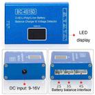 Li-Ion Battery LED Digital Display Balance Charging Case With Power Supply, US Plug(Blue) - 7