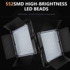 Pixel K80 RGB 45W 2600-10000K 552 LEDs Photography Fill Light Panel Lamp With LCD Display,US Plug Standard Set - 11