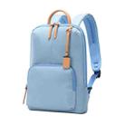 Bopai 62-126521 14-inch Laptop Thin and Light Business Waterproof Backpack(Blue) - 1