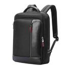 Bopai 751-006641A Large Capacity Anti-theft Waterproof Laptop Business Backpack(Black) - 1