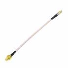 SMA Female To MMCX Male RG316 15cm Coaxial Extension Cable SMA To MMCX Adapter Cable - 1