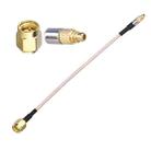 SMA Male To MMCX Male RG316 15cm Coaxial Extension Cable SMA To MMCX Adapter Cable - 2