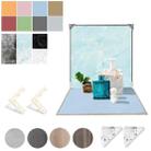 2pcs 40cm Double-Sided Background Board + 7pcs Backdrop Paper Photography Props Set, Spec: Set 3 - 1