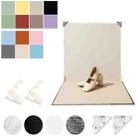 2pcs 60cm Double-Sided Background Board + 7pcs Backdrop Paper Photography Props Set, Spec: Set 6  - 1