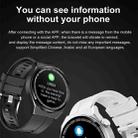 GT3Pro 1.28-Inch Health Monitoring Bluetooth Call Smart Watch With NFC, Color: Silver Silicone - 4