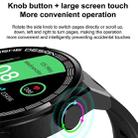 GT3Pro 1.28-Inch Health Monitoring Bluetooth Call Smart Watch With NFC, Color: Silver Three-bead Steel - 7