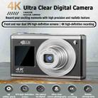 4K HD Optical Zoom Digital Camera 60MP Dual Screen Selfie Camera, No Memory(Silver) - 2