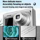 4K HD Optical Zoom Digital Camera 60MP Dual Screen Selfie Camera, No Memory(Silver) - 15