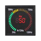 SINOTIMER N-72HZ AC Frequency Signal Indicator Square Turntable LED Digital Frequency Meter - 1