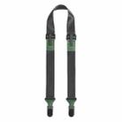 Quick Release Mirrorless Camera Crossbody Strap SLR Camera Decompression Halter Strap(Black+Green) - 1