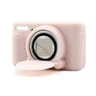 For Canon SX730/SX740 Soft Silicone Protective Case, Color: Jelly Pink - 1