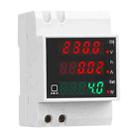 SINOTIMER SDM004 Din Rail AC Voltage Current Time Power Electricity Multi-Function Detection Meter - 1