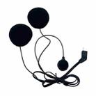 HD Noise-Proof Helmet Intercom Headset Microphone(10Pin Plug+Single Microphone+Double Speaker) - 1