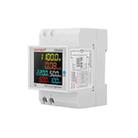 SINOTIMER SDM009 Din Rail Single-Phase Voltage Current Frequency Power Factor Electricity Multifunctional Meter, Model: AC250-450V Built-In - 1
