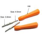 3.8mm/4.5mm 2 In 1 For GBA/NGC/N64/SFC/Wii Game Console Disassembly Tool Screwdriver Socket - 4